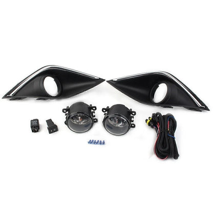 Pair Fog Lights for Mitsubishi Outlander (2016–2019) - Harness & Switch