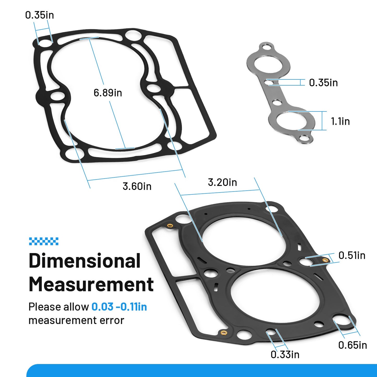Gasket Kit for Polaris Sportsman 800 RZR 800 Ranger 800 (2002–2014)