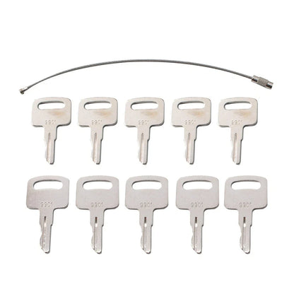 10 x Ignition Keys for JLG Lift T350, 2033E3, 1932E3 (No Year Specified)