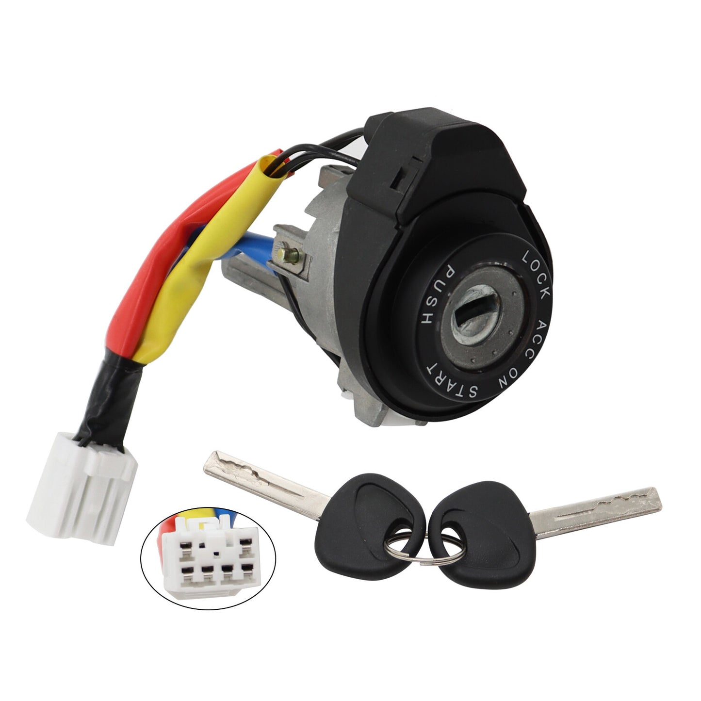 Ignition Lock Cylinder Switch with Key for Hyundai Sonata (2010–2014)