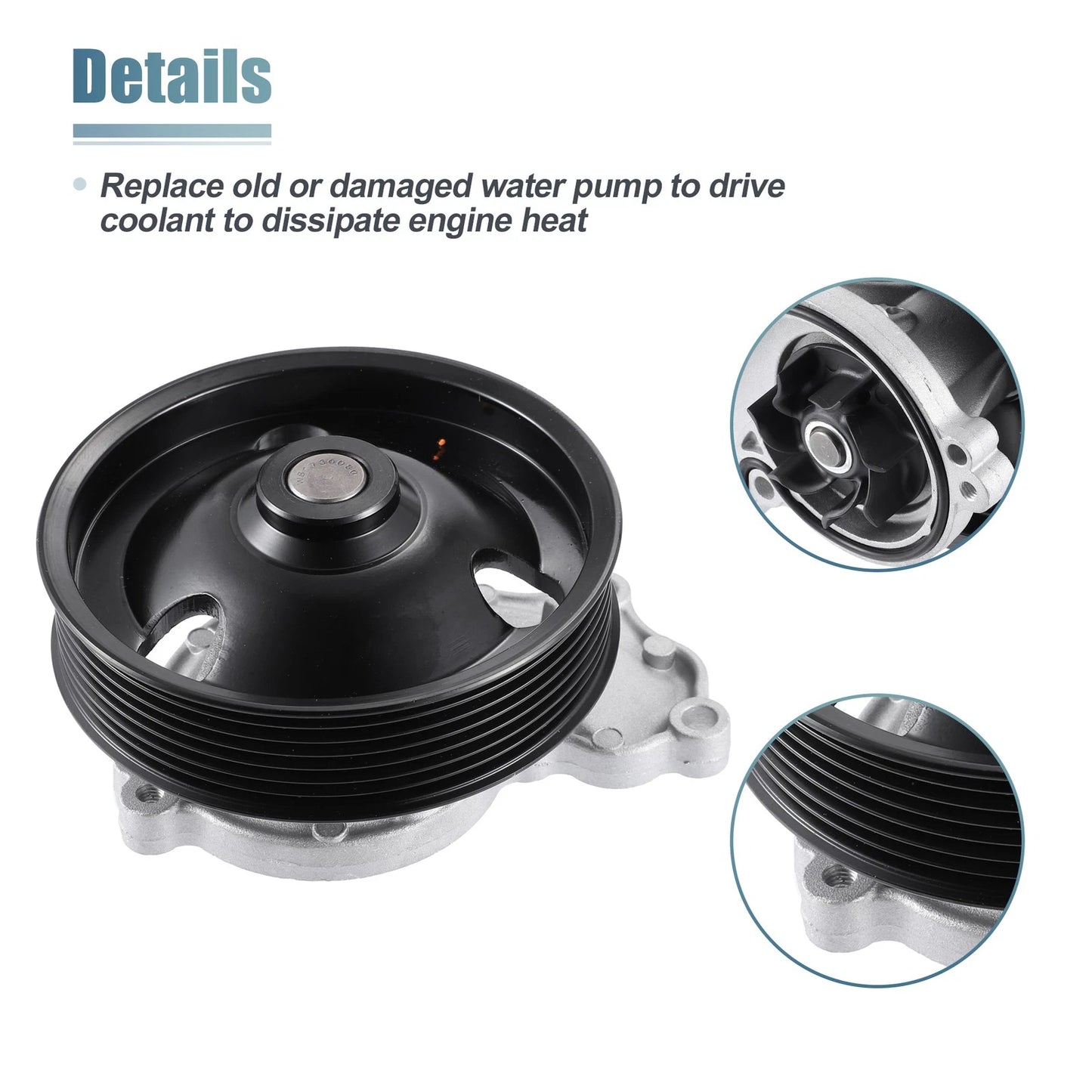 Engine Water Pump No.1920059B003 for Honda Civic (2016–2021), CR-V (2017)