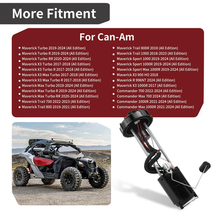 Fuel Pump Assembly for Can-Am Maverick Sport 1000 1000R Max (2019–2024)