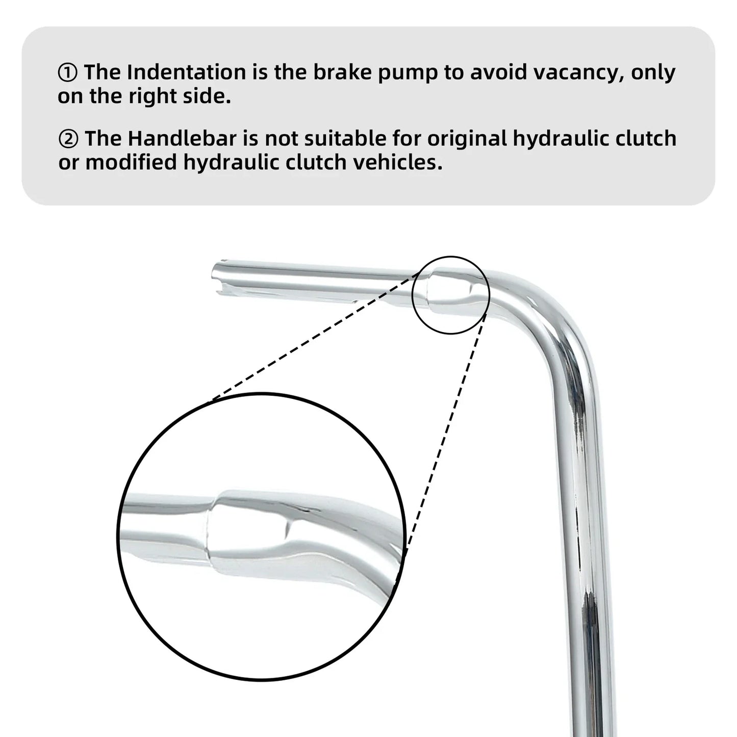 Rise Hanger 1-1/4 Handle Bar for Harley Sportster XL Custom FXST