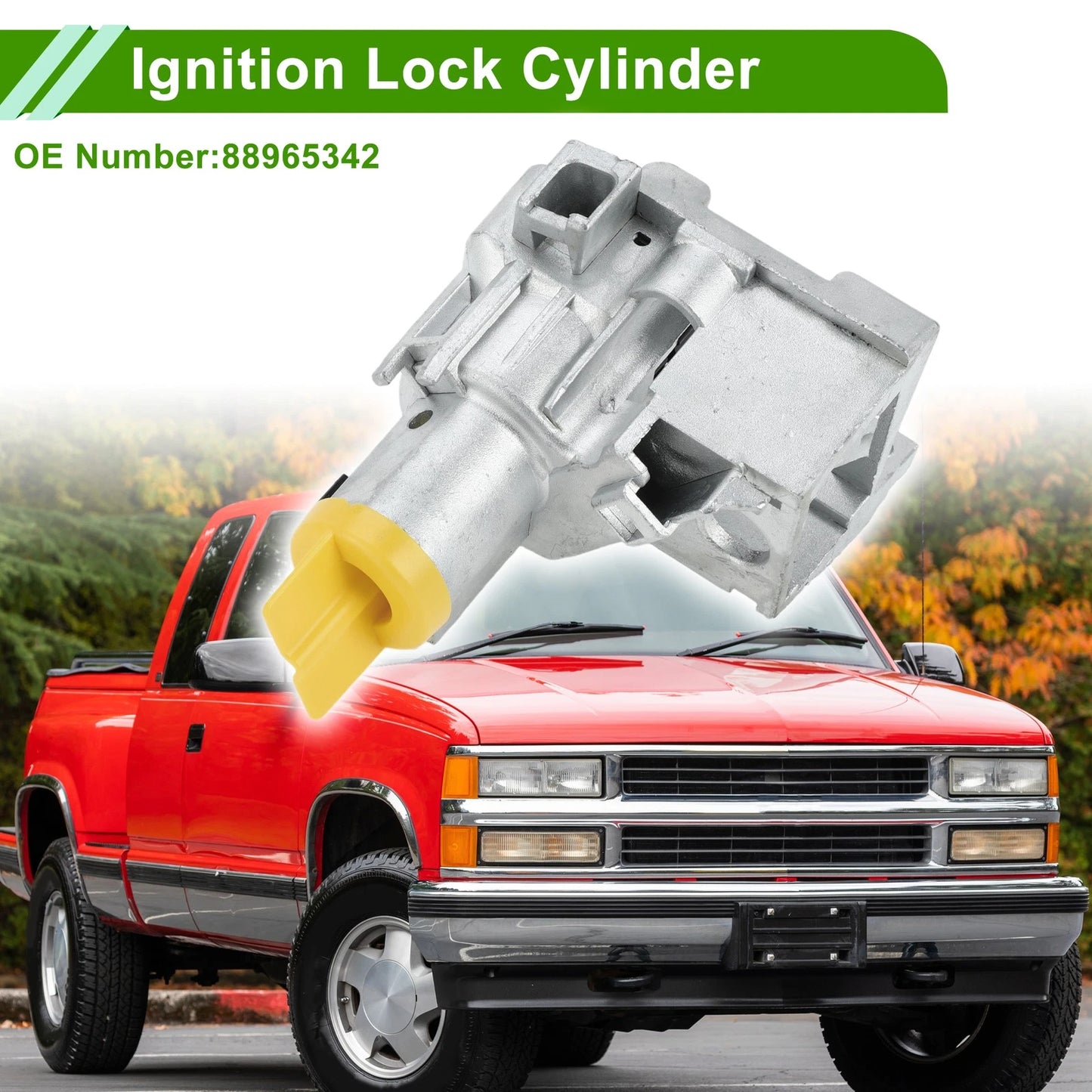 Ignition Lock Cylinder for Chevrolet Silverado 1500/3500 (2001–2006) No. 88965342