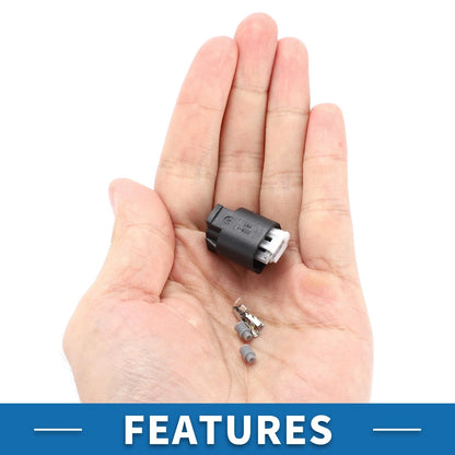 2-Pin Water Temperature Sensor Connector Plug for BMW Mini Cooper 1 Set