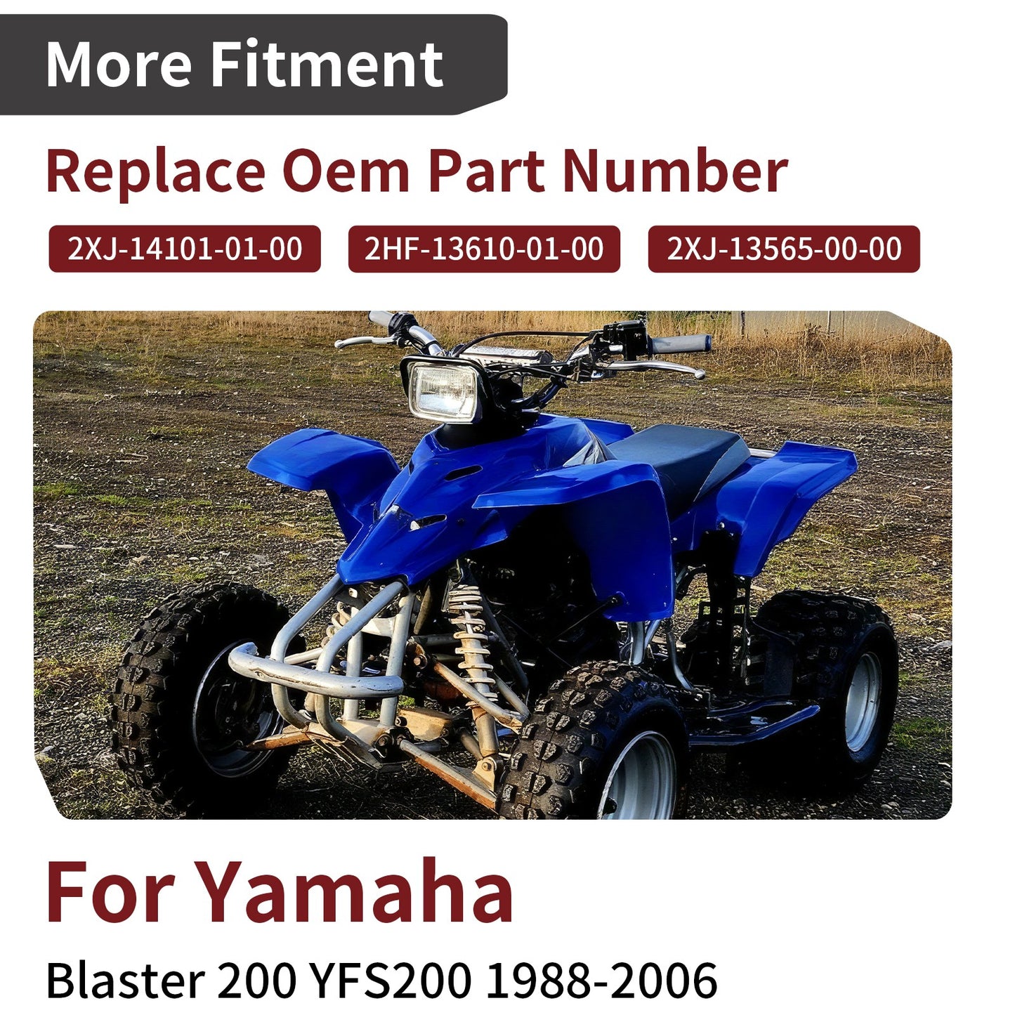 Carburetor and Intake Manifold Boot for Yamaha Blaster YFS200 (1988–2006)