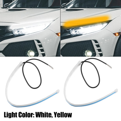 1 Pair LED Headlight Strip for Car (Daytime Running Lights)