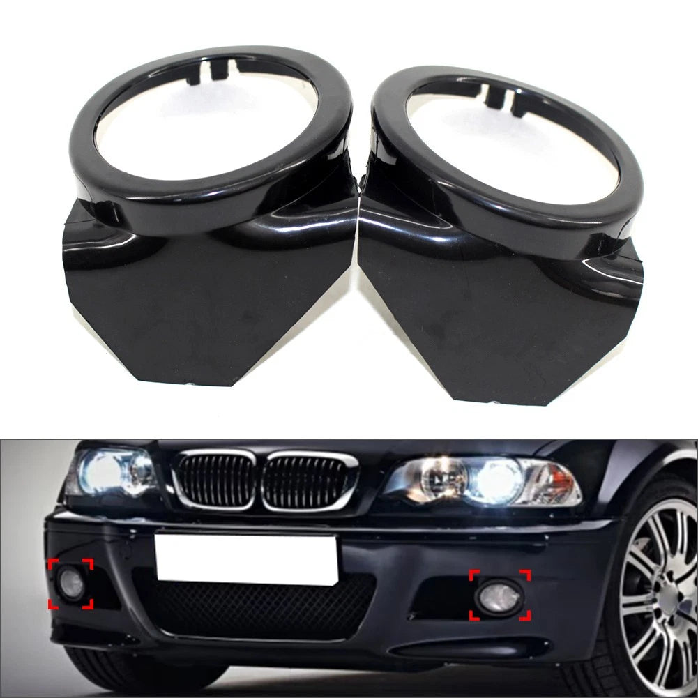 Fog Light Trim Cover for BMW 3-Series E46 (2001–2006)