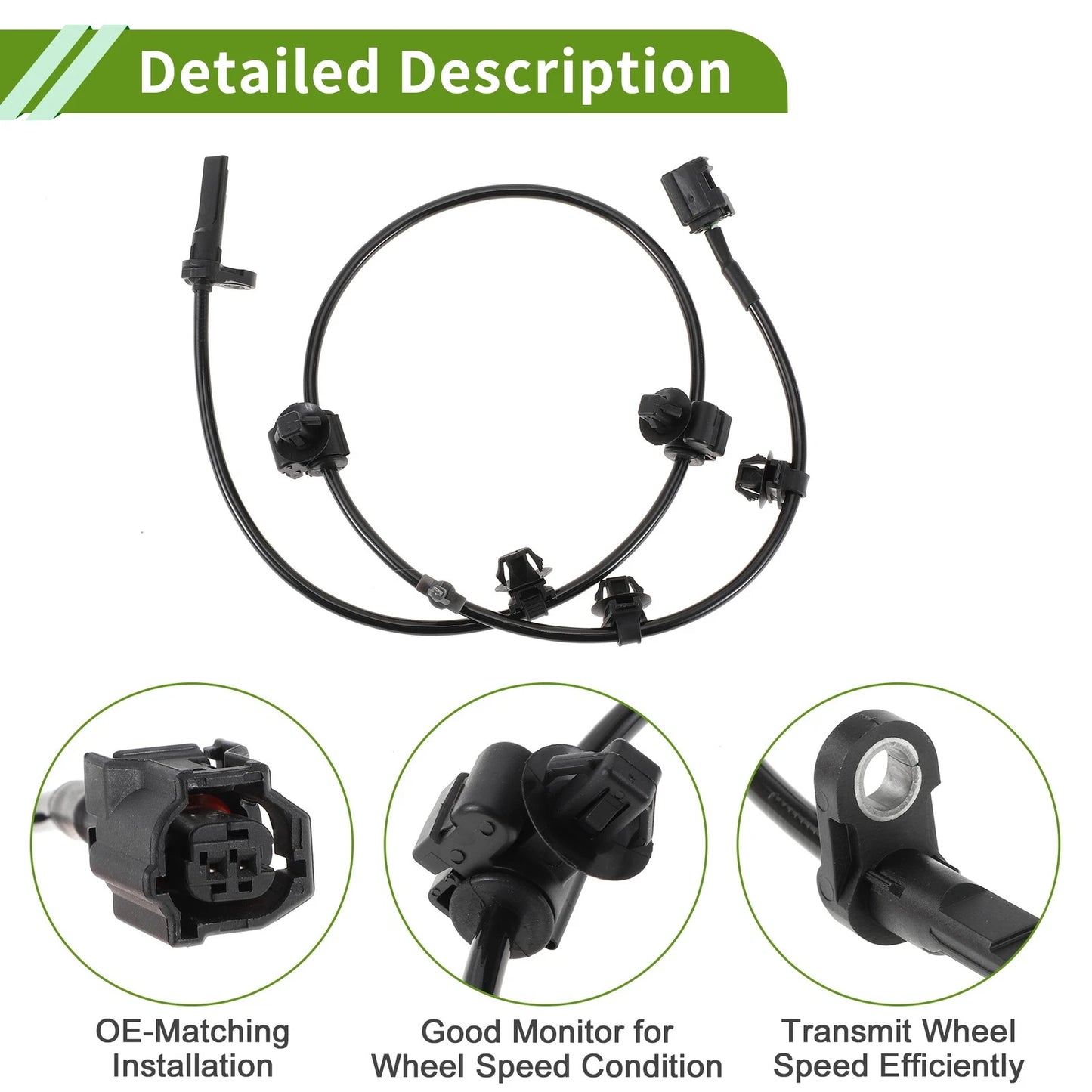 ABS Wheel Speed Sensor No. 27540CA010 for Subaru BRZ (2013–2015) Front Left