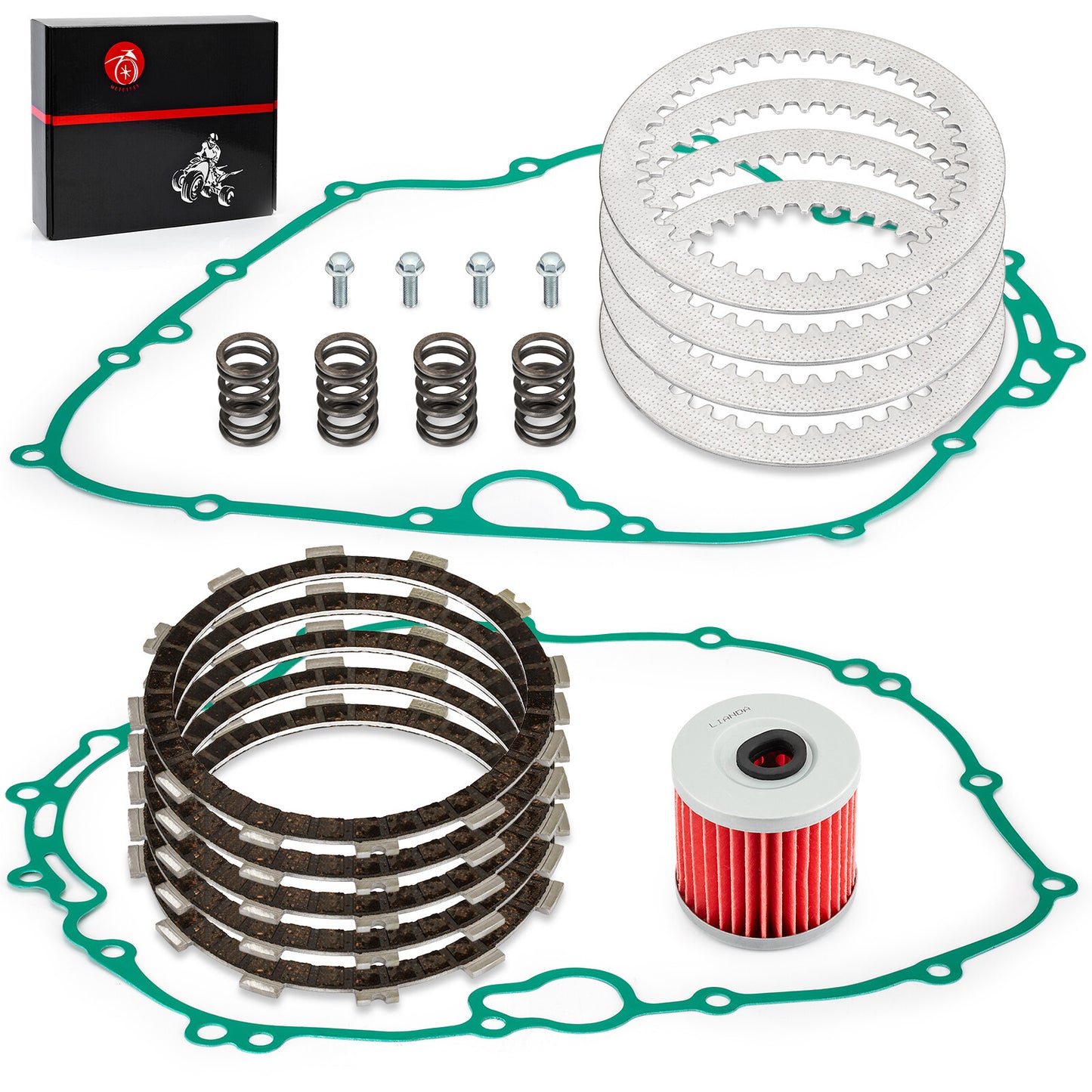 Clutch Friction Plates Kit for Kawasaki Lakota 300 (1995–2003)