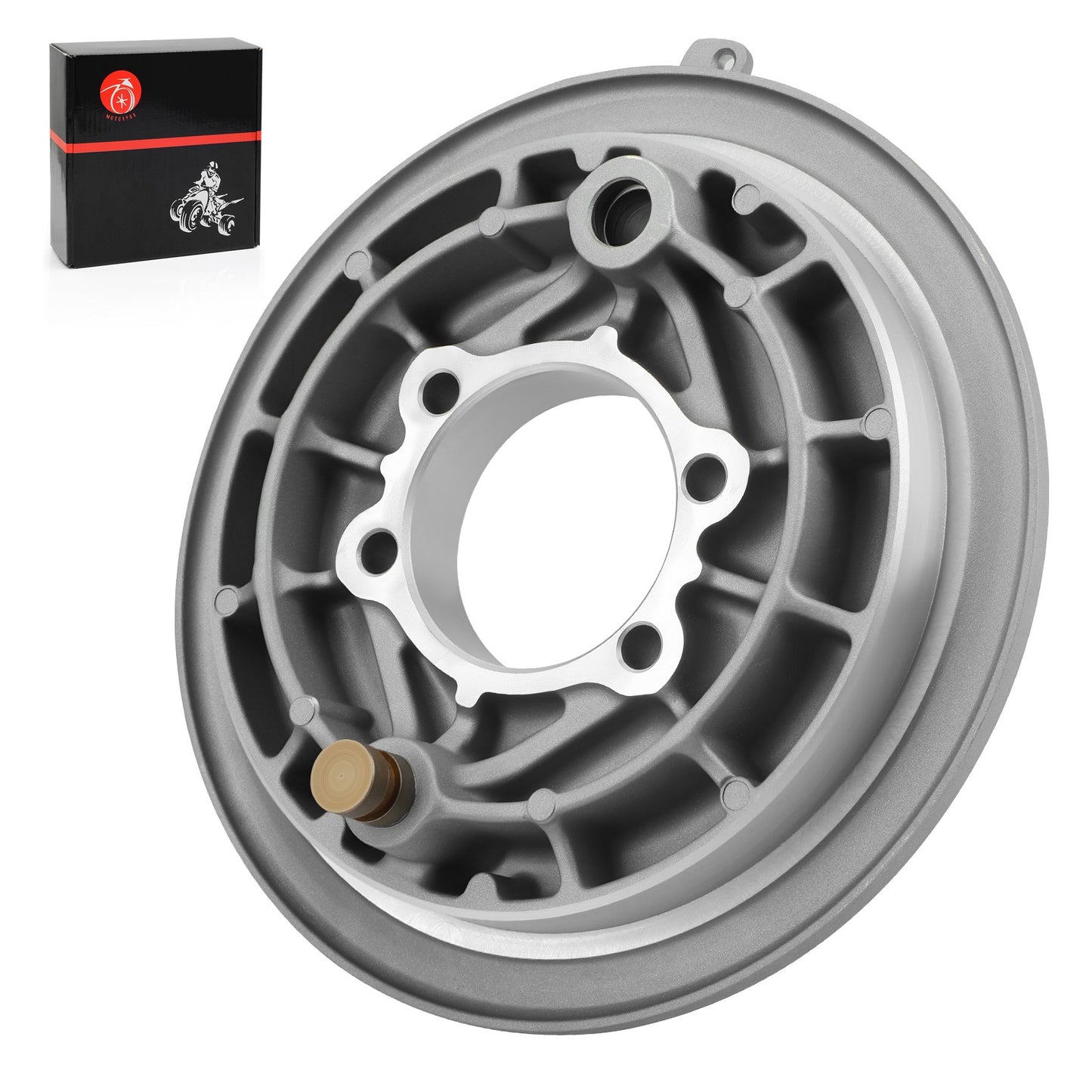 Rear Brake Backing Plate for Yamaha Bear Tracker 250 (1999–2004)