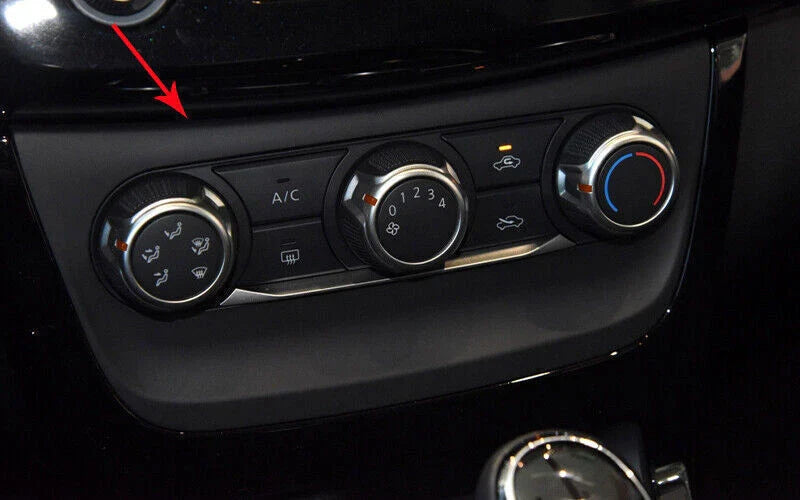Console AC Button Control Frame Trim for Nissan Sentra Sylphy (2013–2019)