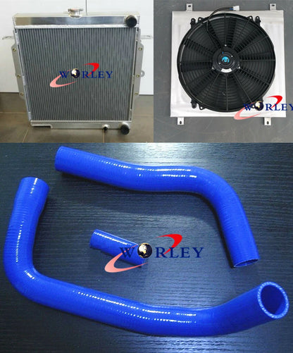 Radiator Shroud with Fan and Hose for Land Cruiser 75 Series (1975–1990)