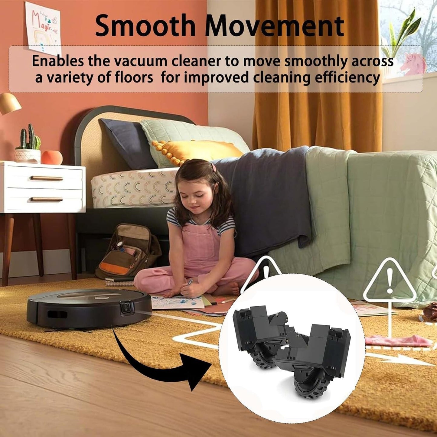 Wheel Module Parts for iRobot Roomba S9 (2019–2023)