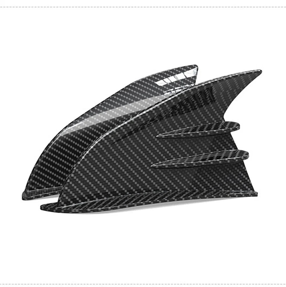 Racing Motorcycle Side Wing Spoiler Winglet Air Deflector Carbon Fiber