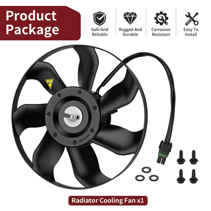 Radiator Cooling Fan for Can-Am Outlander 650 850 Max (2016–2018)
