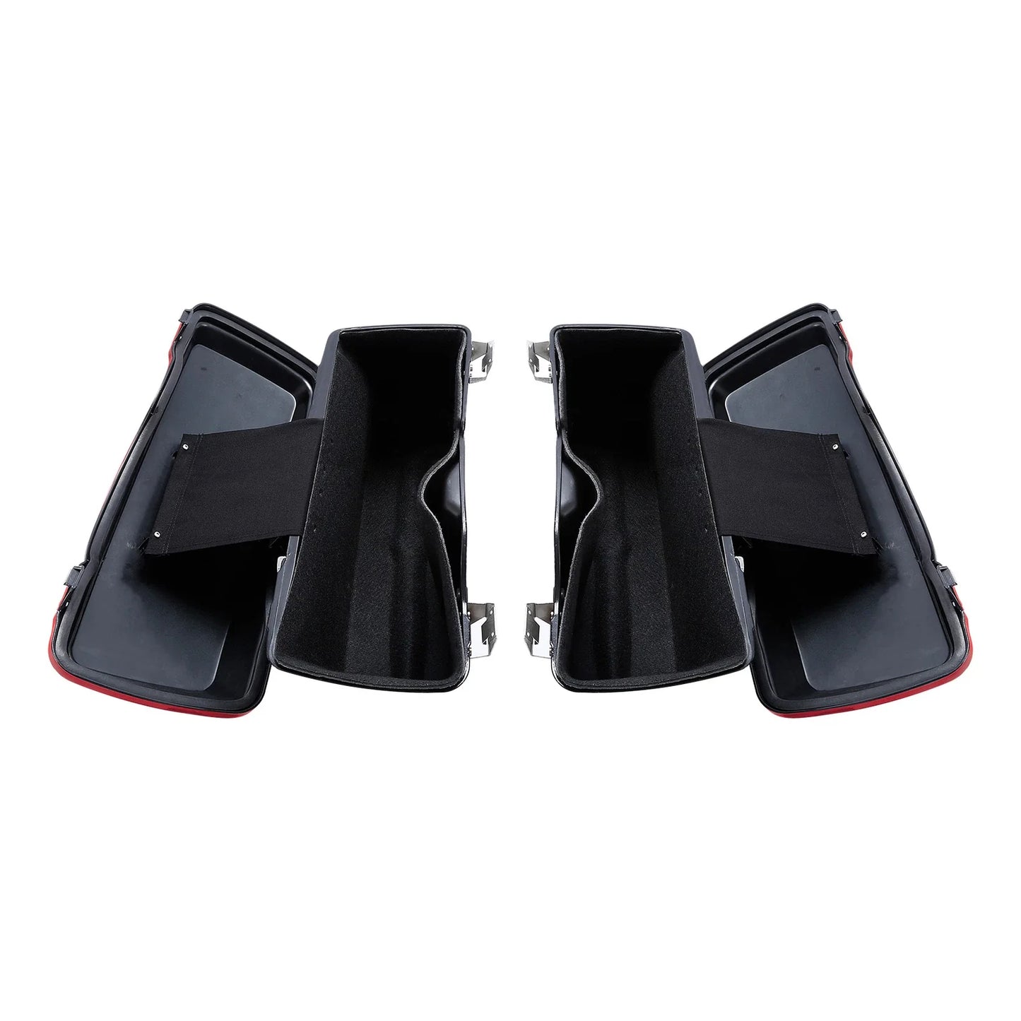 Hard Saddlebags Chrome Conversion Bracket for Harley Softail (1984 - 2017)