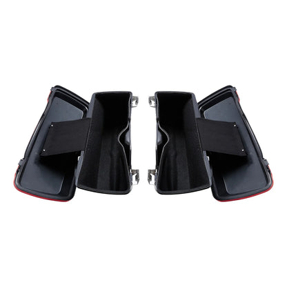 Hard Saddlebags Chrome Conversion Bracket for Harley Softail (1984 - 2017)