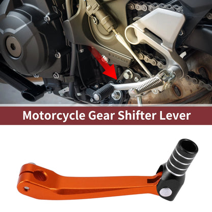 Gear Shifter Lever for Honda CRF150F (2003–2017) Orange Black Silver Tone
