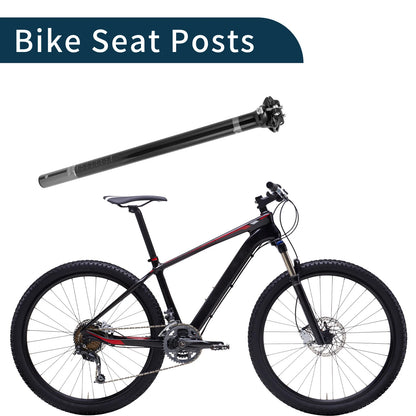 Bike Seat Post 27.2mm x 450mm for Universal Fit (Shock Absorbing)