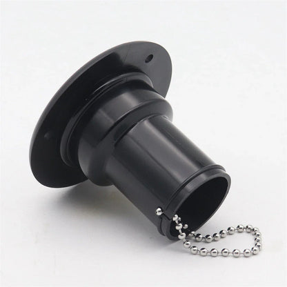 Water Filler Neck Cover with Cap for Marine Boat Yacht RV