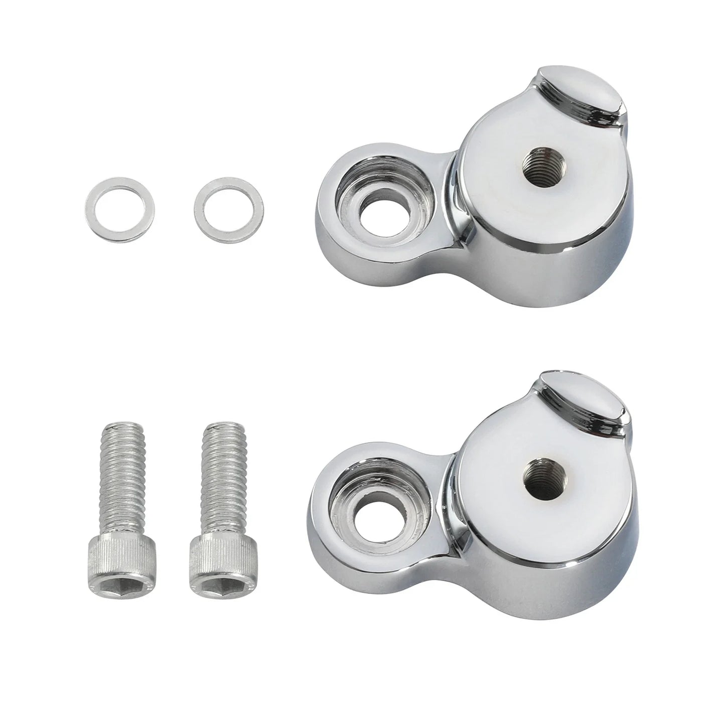 Rear Passenger Footpegs Mounting Kit for Harley FXDR FXDRS (2019-2024)