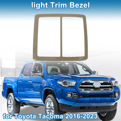 Front Row Headlight Trim Bezel for Toyota Tacoma (2016–2023) Light Brown