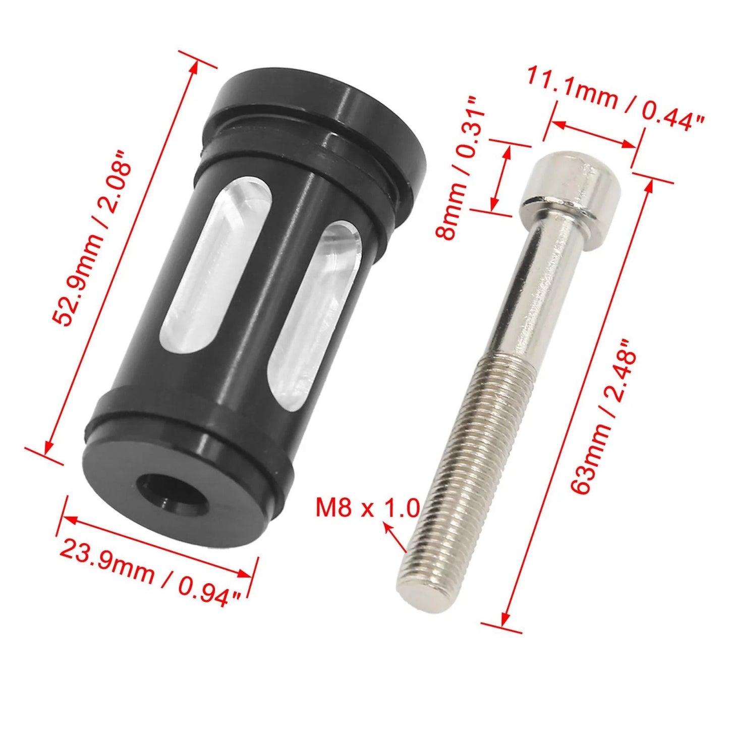 CNC Edge Cut Shift Peg for Harley Motorbike (Various Models)