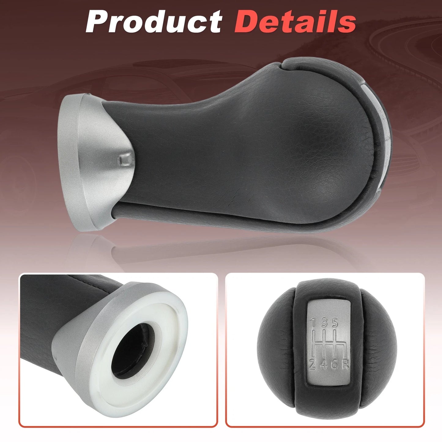 Manual Gear Shift Knob for Nissan 350Z Fairlady Z (2003–2009) & Infiniti G35 (2003–2007)