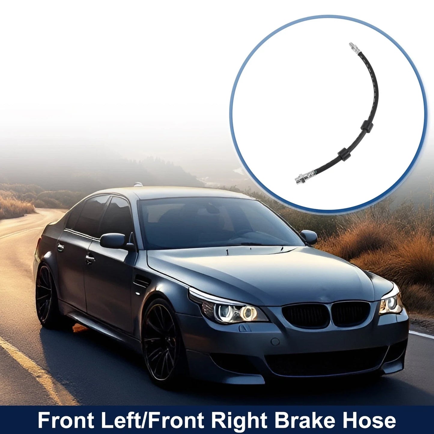 Front Brake Hose for BMW 5 Series E39 520i (2000 - 2003)