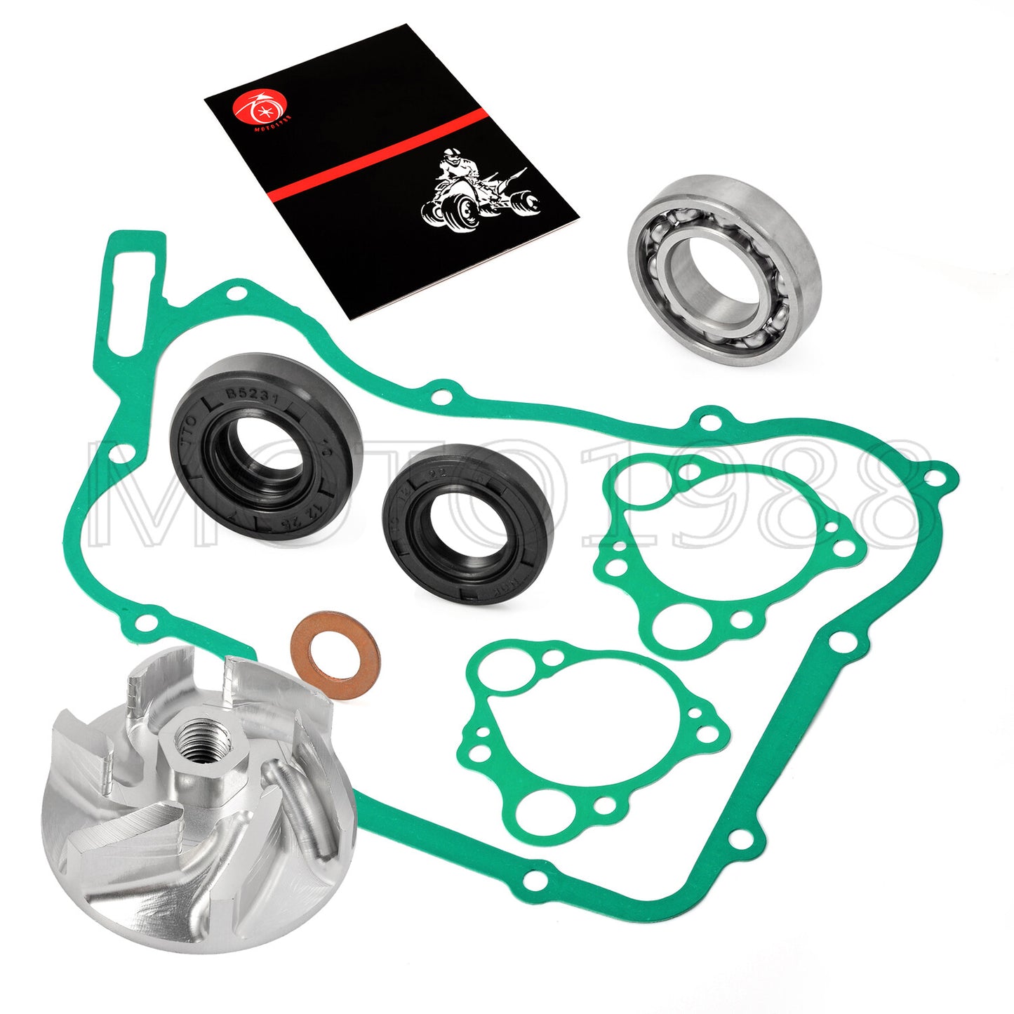 Water Pump Rebuild Kit for Honda CR125R (1990–2004)
