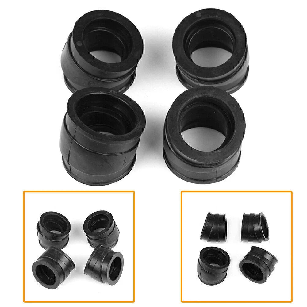 4Pcs Carburetor Intake Manifold Boot for Honda CB750C, CB750F, CB750K (1979-1982)