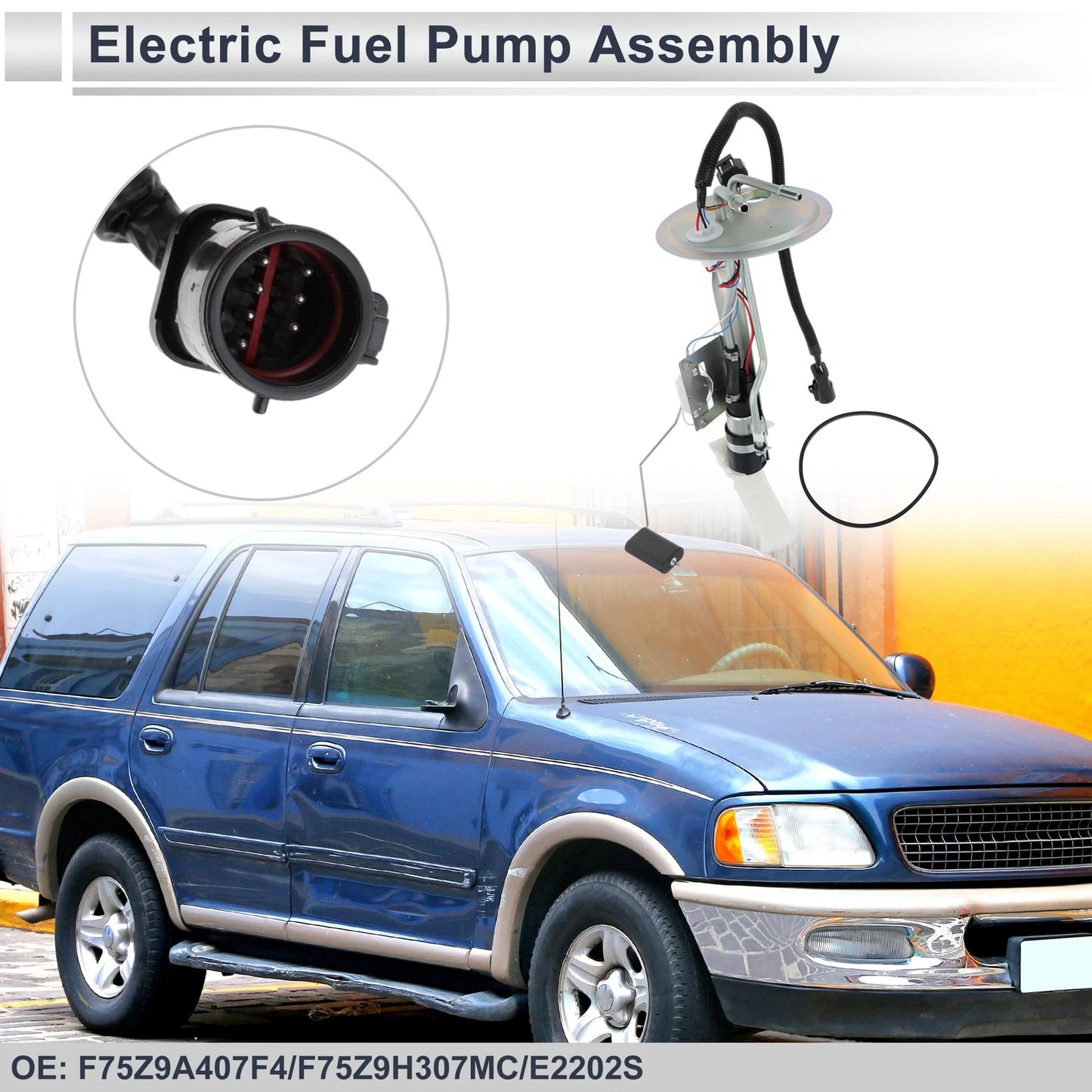 Electric Fuel Pump Assembly for Ford Expedition (1997–1998) No.F75Z-9A407F4