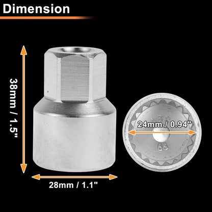 Wheel Lock Lug Nut for VW Touareg (2004–2018) - ABC66/20Pt