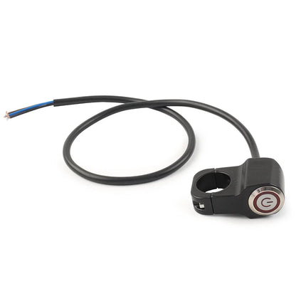 LED On Off Switch Button for Motorcycle Handlebar Headlight Fog Spot Light