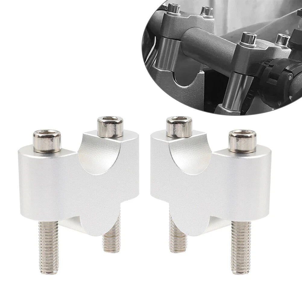 Handlebar Riser Lift Clamps 7/8" for Honda Suzuki Kawasaki