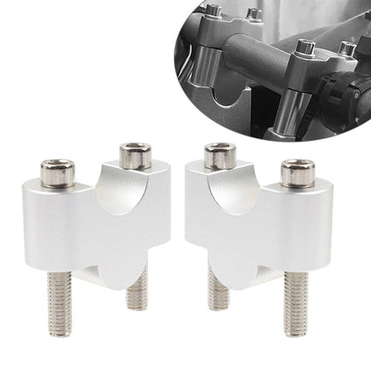 Handlebar Riser Lift Clamps 7/8" for Honda Suzuki Kawasaki