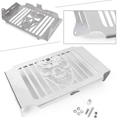 Motor Skull Radiator Grille Guard Cover for Honda Magna VF750 (1994-2004)