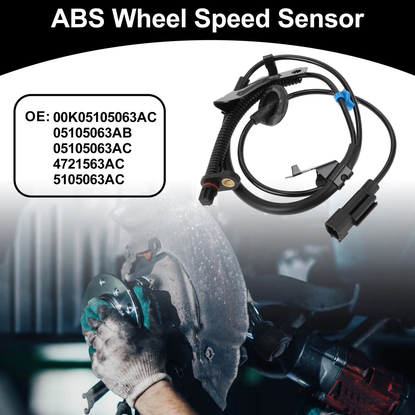 ABS Wheel Speed Sensor Kit No. 4721563AC for Dodge Caliber (2007–2012)