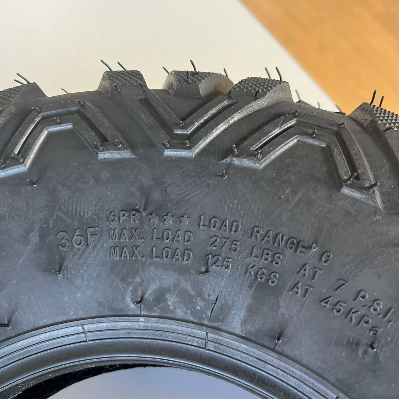 10" Front Tyre  6PLY for 200cc 250cc Quad Dirt Bike ATV Buggy