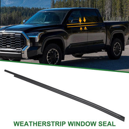 1pc Rear Right Window Seal No. 681630C020 for Toyota Tundra (2007–2021)