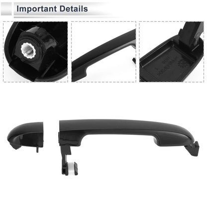 Front Right Door Handle for Hyundai Elantra (2006–2012) No. 826522H000