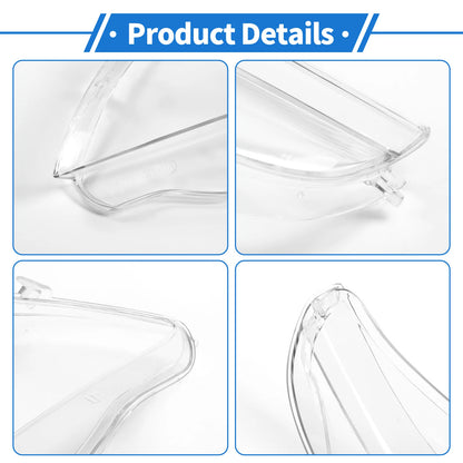1 Pc Front Left Headlight Lens Cover for BMW 5 Series (2005-2010)