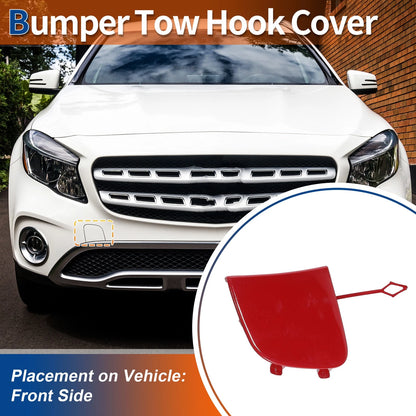 Tow Hook Cover for Mercedes-Benz GLA X156 (2014–2020) No.A1568854200 Red