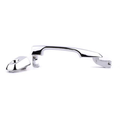 Exterior Door Handle Chrome Set 4 Fits Mitsubishi L200 Triton UTE 2005-14 D06