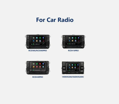 Left Right Radio Knob Button Turn Knob for VW RCD360 RCD440 RCD410 280 280C MIB