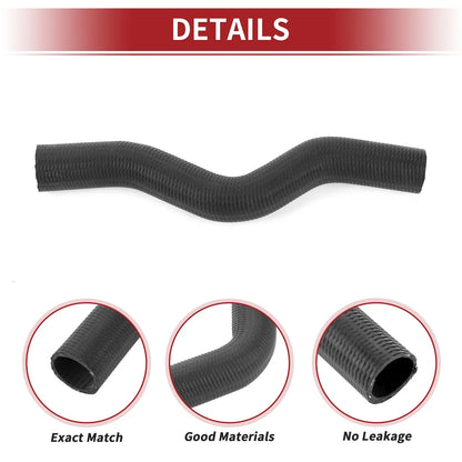 Radiator Hose for Honda Civic 1.7L Rubber Black (2001-2005)