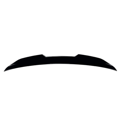 Glossy Black Rear Trunk Spoiler Wing for Audi A4 S4 B9 Sedan (2017-2024)