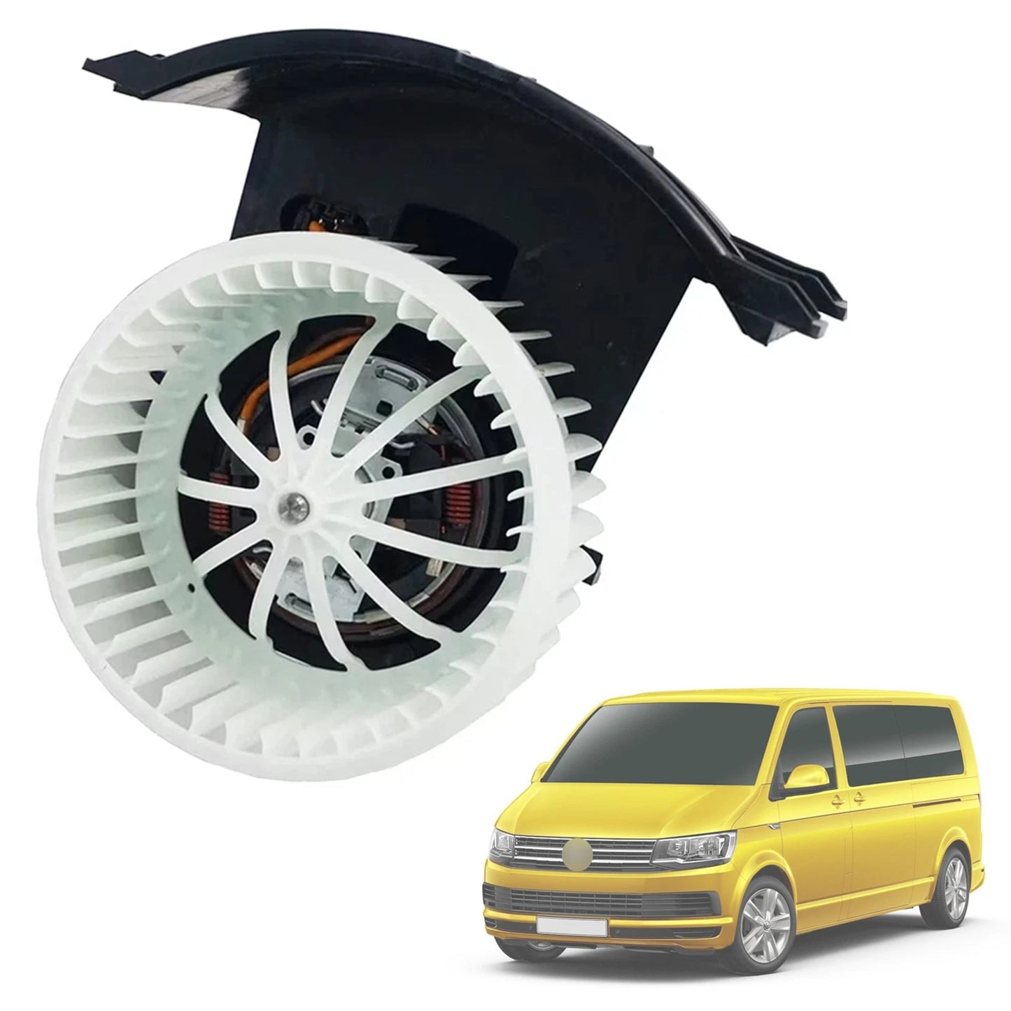 HVAC Blower Motor Fan 7H2819021D for VW Multivan Transporter (2003–2015)