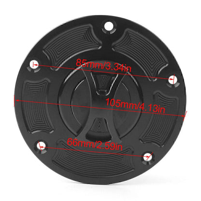 Orange Fuel Gas Tank Cap Cover for Ducati Panigale 899 959 1199 (2012-2019)